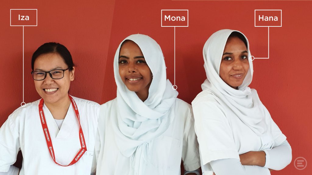 Vi presentiamo Mona, Hana e Iza