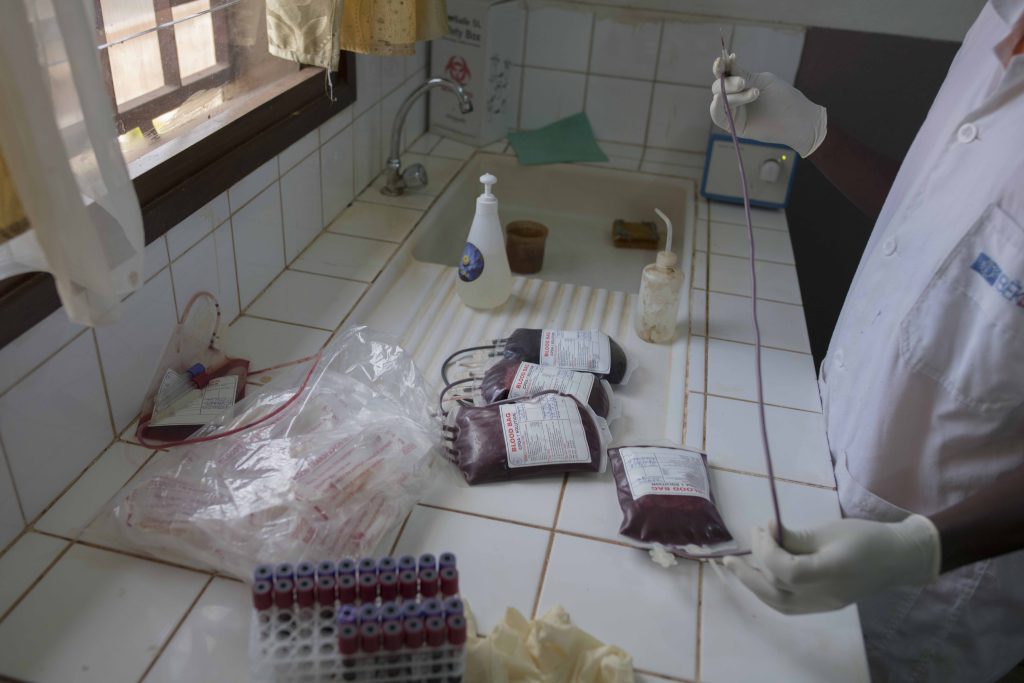 Il nostro impegno al CNTS di Bangui