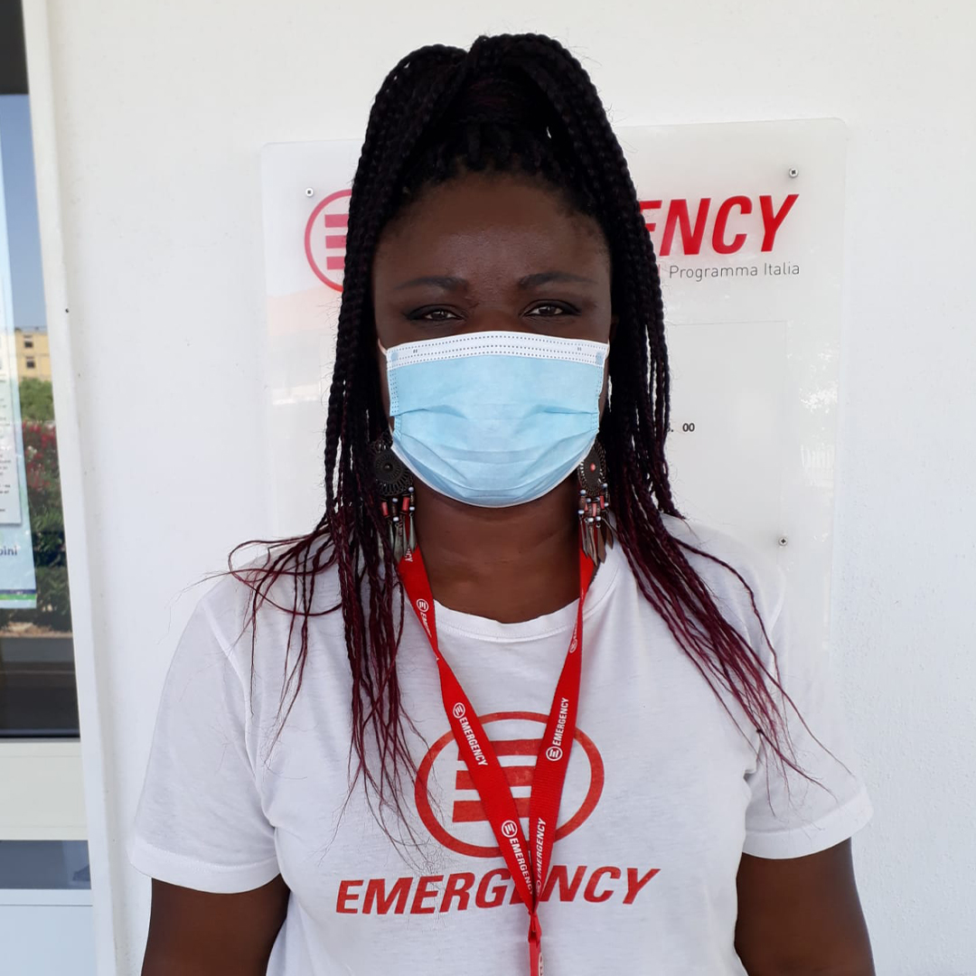 Florence, mediatrice culturale di EMERGENCY