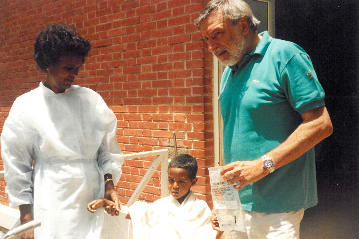 Gino strada in Eritrea