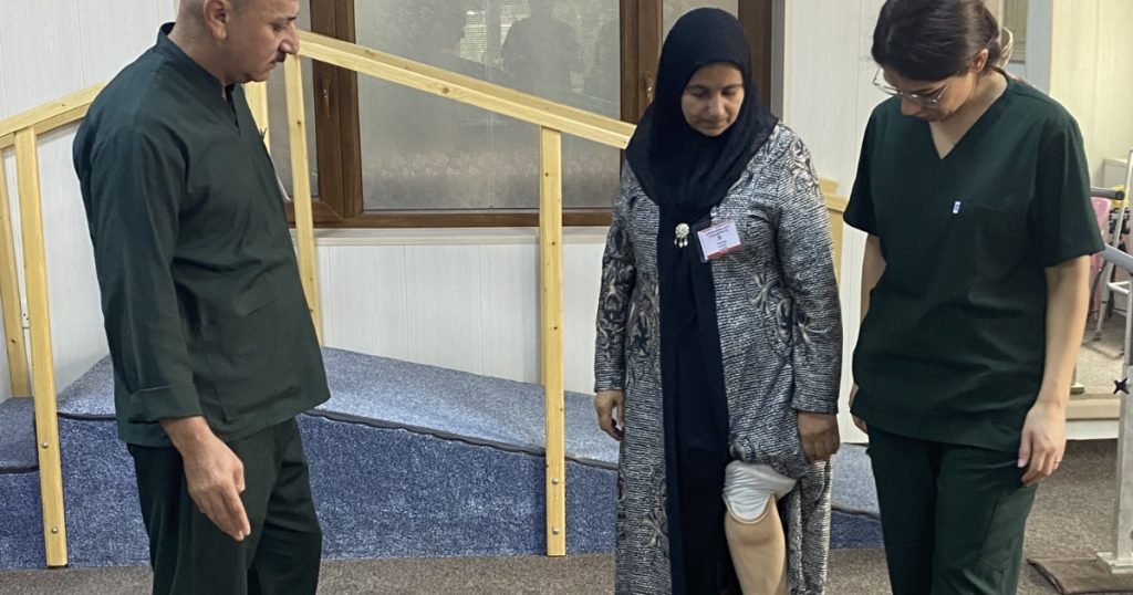 Stara, da pi&ugrave; di 15 anni paziente del nostro Centro a Sulaimaniya, in Iraq