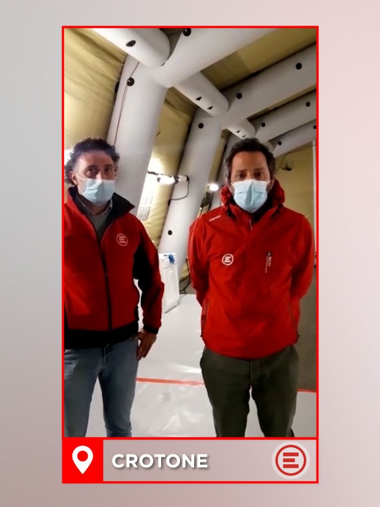 Crotone: da domani, pronti ad accogliere i primi pazienti