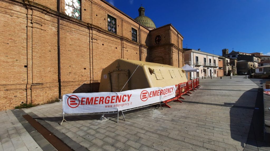 COVID-19 | CALABRIA: EMERGENCY AVVIA SERVIZIO TAMPONI ANTIGENICI RAPIDI IN COLLABORAZIONE CON COMUNE DI POLISTENA
