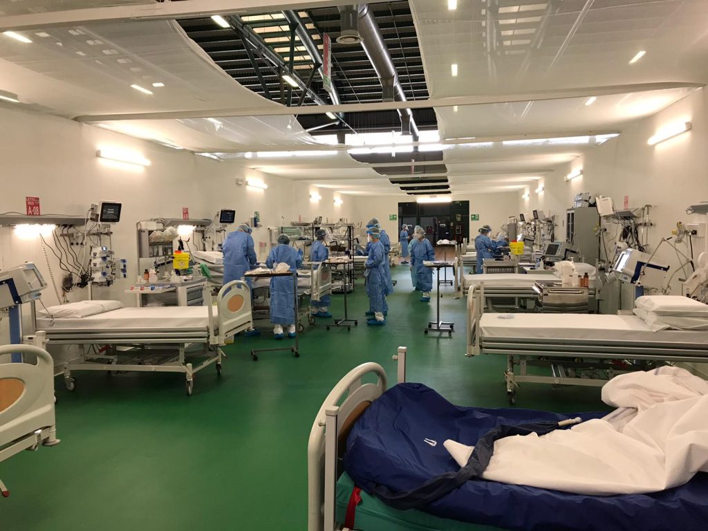 Primi pazienti per EMERGENCY all&rsquo;Ospedale della Fiera di Bergamo