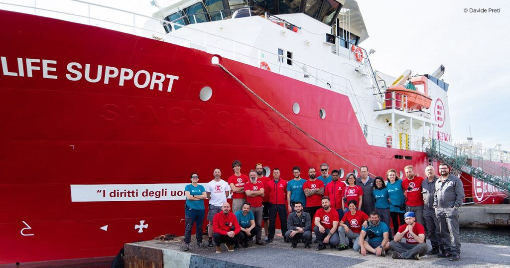 Mediterraneo Centrale: la quarta missione della Life Support