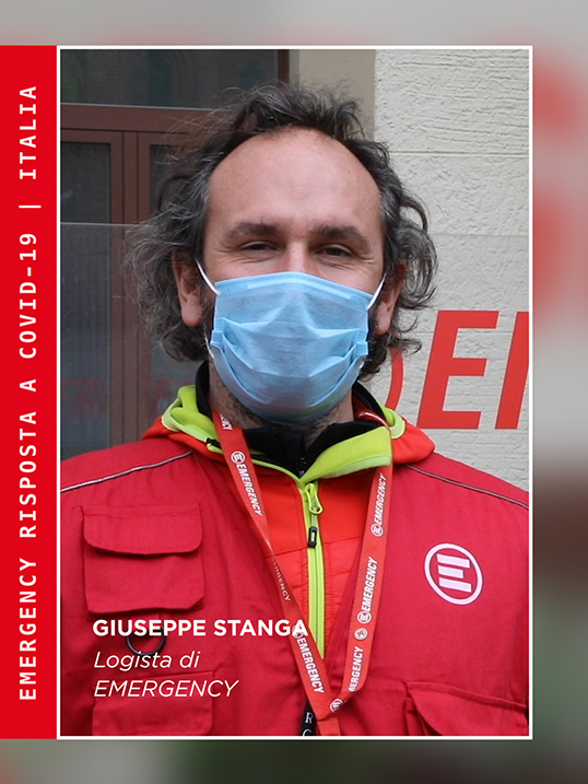 Giuseppe, logista di EMERGENCY