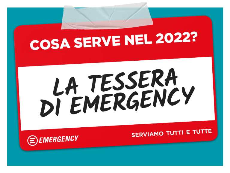 9 e 10 ottobre: vieni in piazza a fare la Tessera 2022