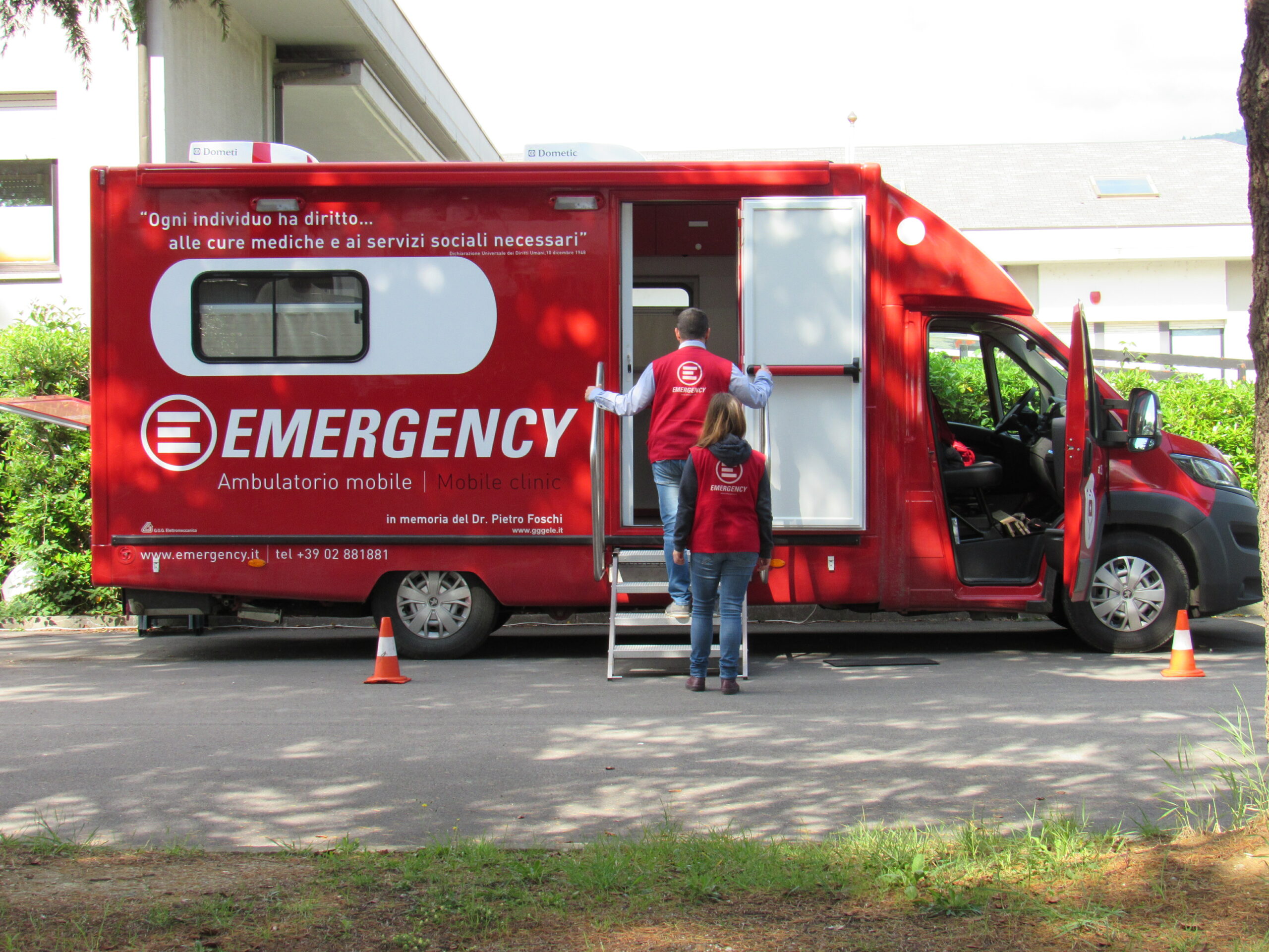 Sisma centro Italia, presidio mobile di EMERGENCY