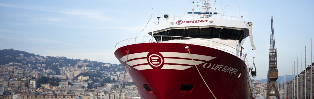 Life Support: la nave di EMERGENCY per salvare vite nel Mediterraneo