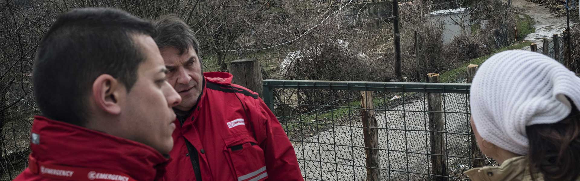Lo staff delle Unit&agrave; mobili di EMERGENCY in Italia al lavoro